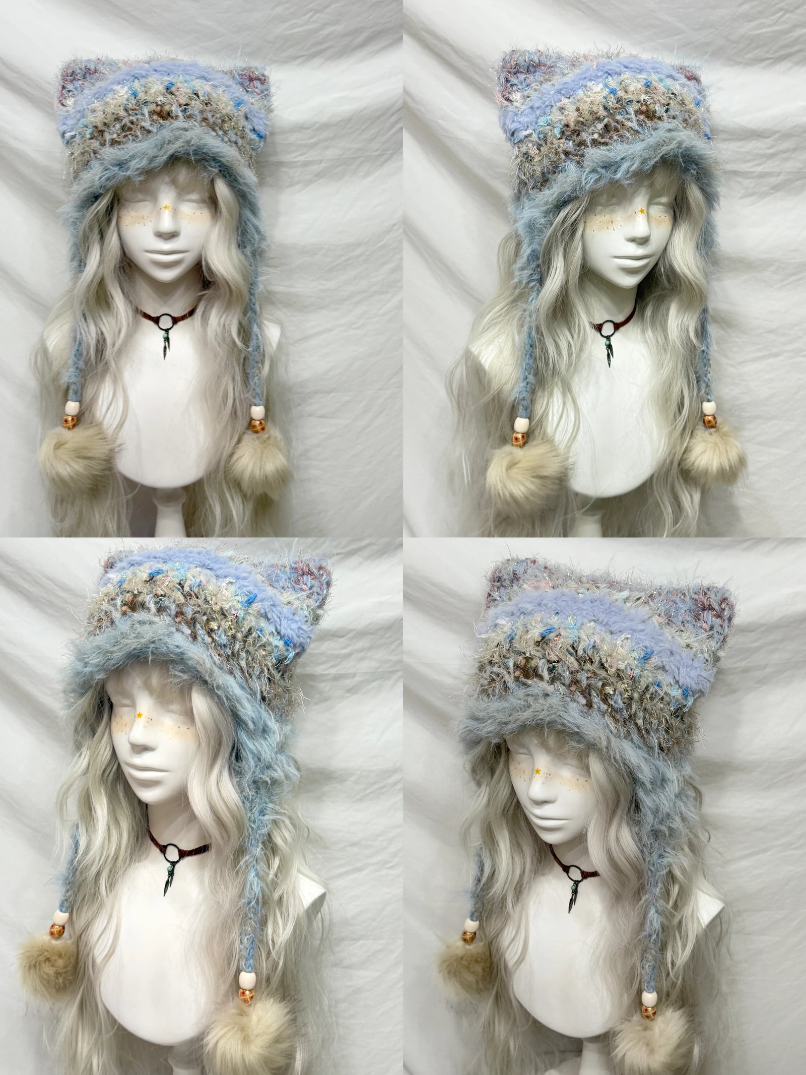 Cloudy Handmade Crochet Hat