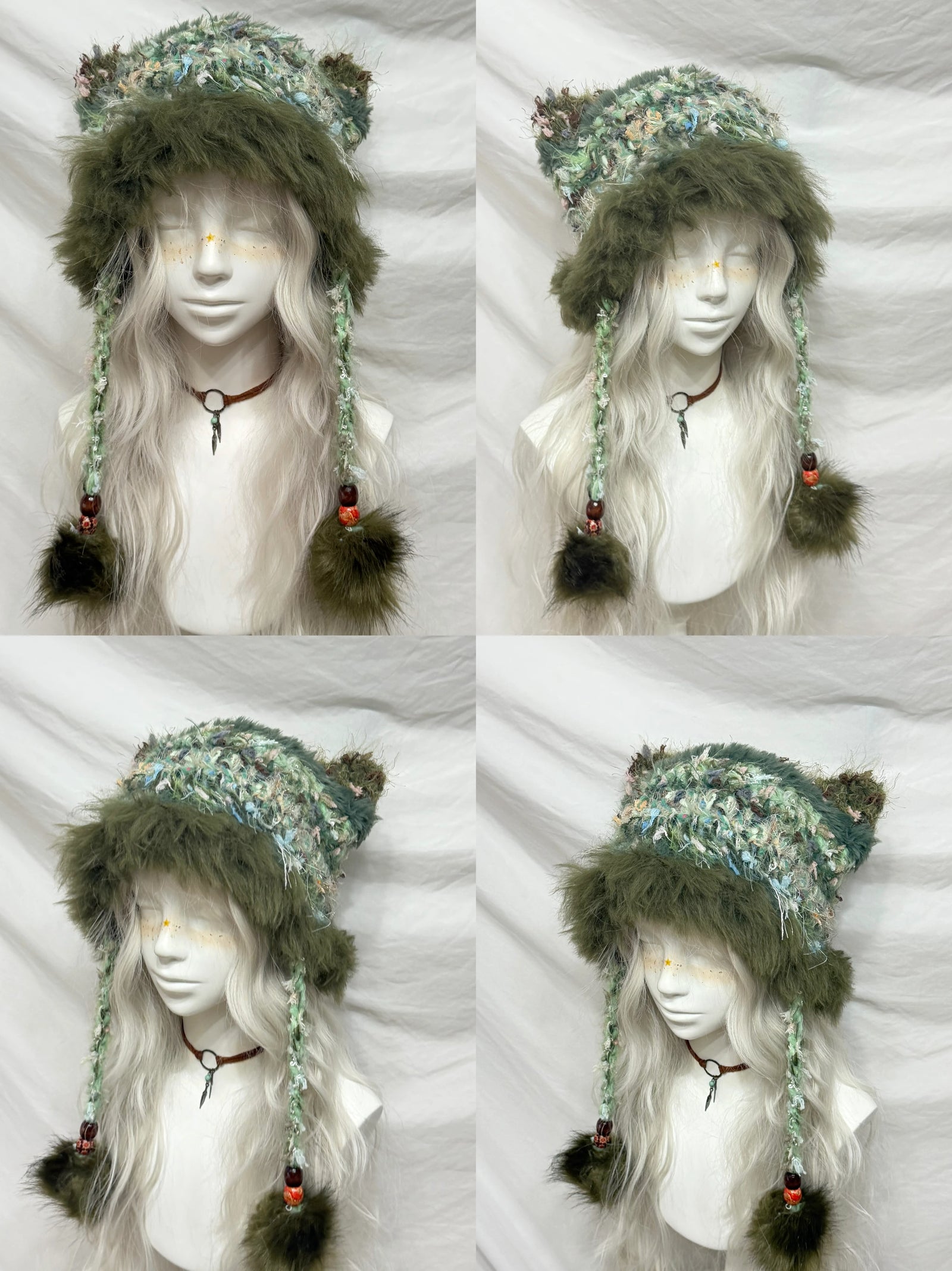 Cloudy Handmade Crochet Hat
