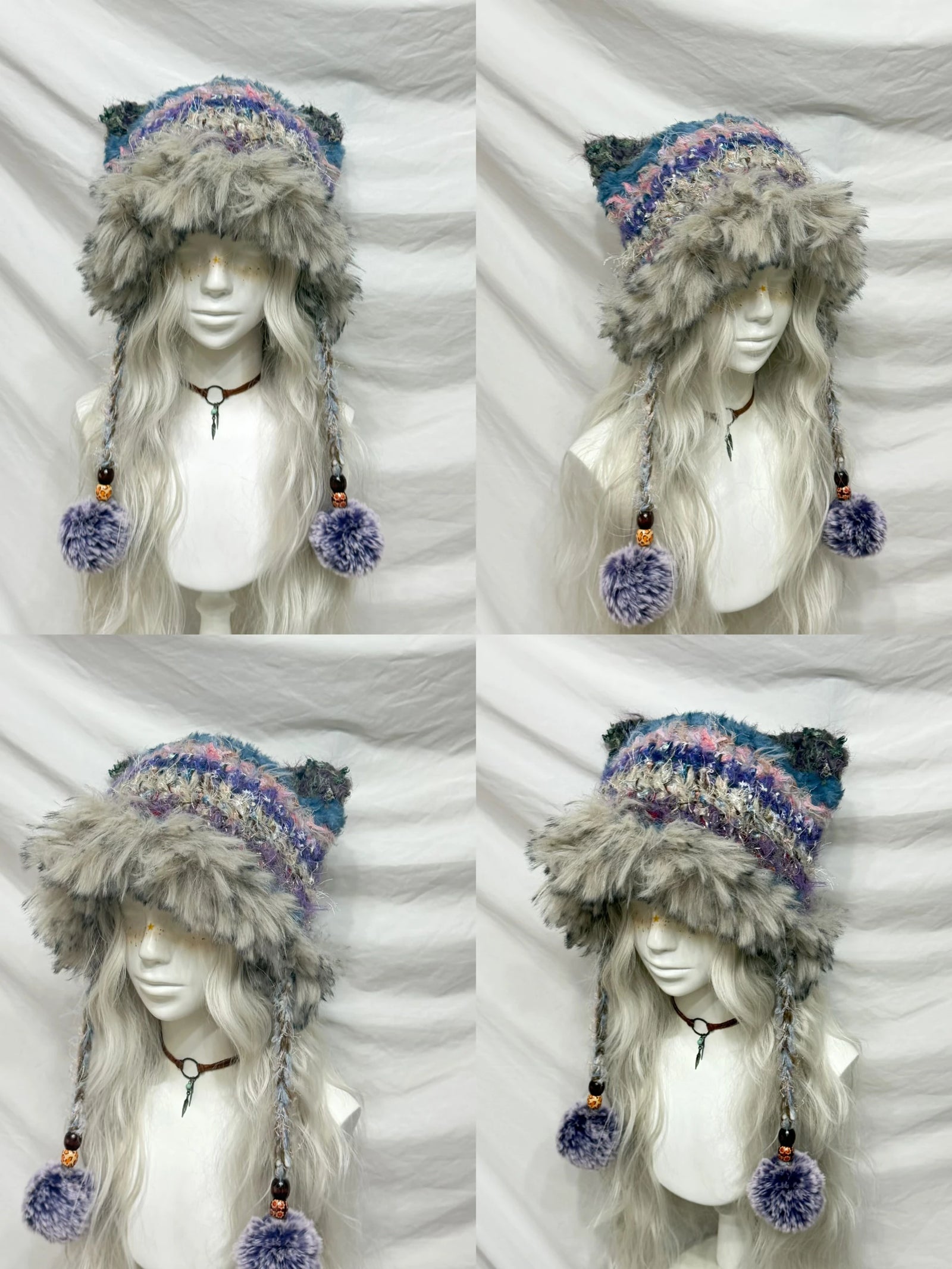 Cloudy Handmade Crochet Hat